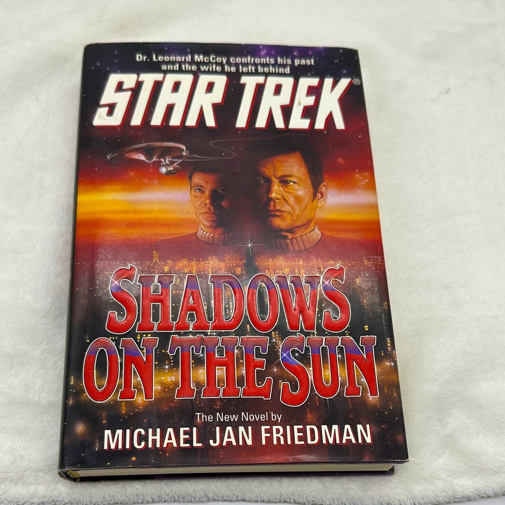 STAR TREK (Shadows On The Sun) Hardcover Copyright 1993